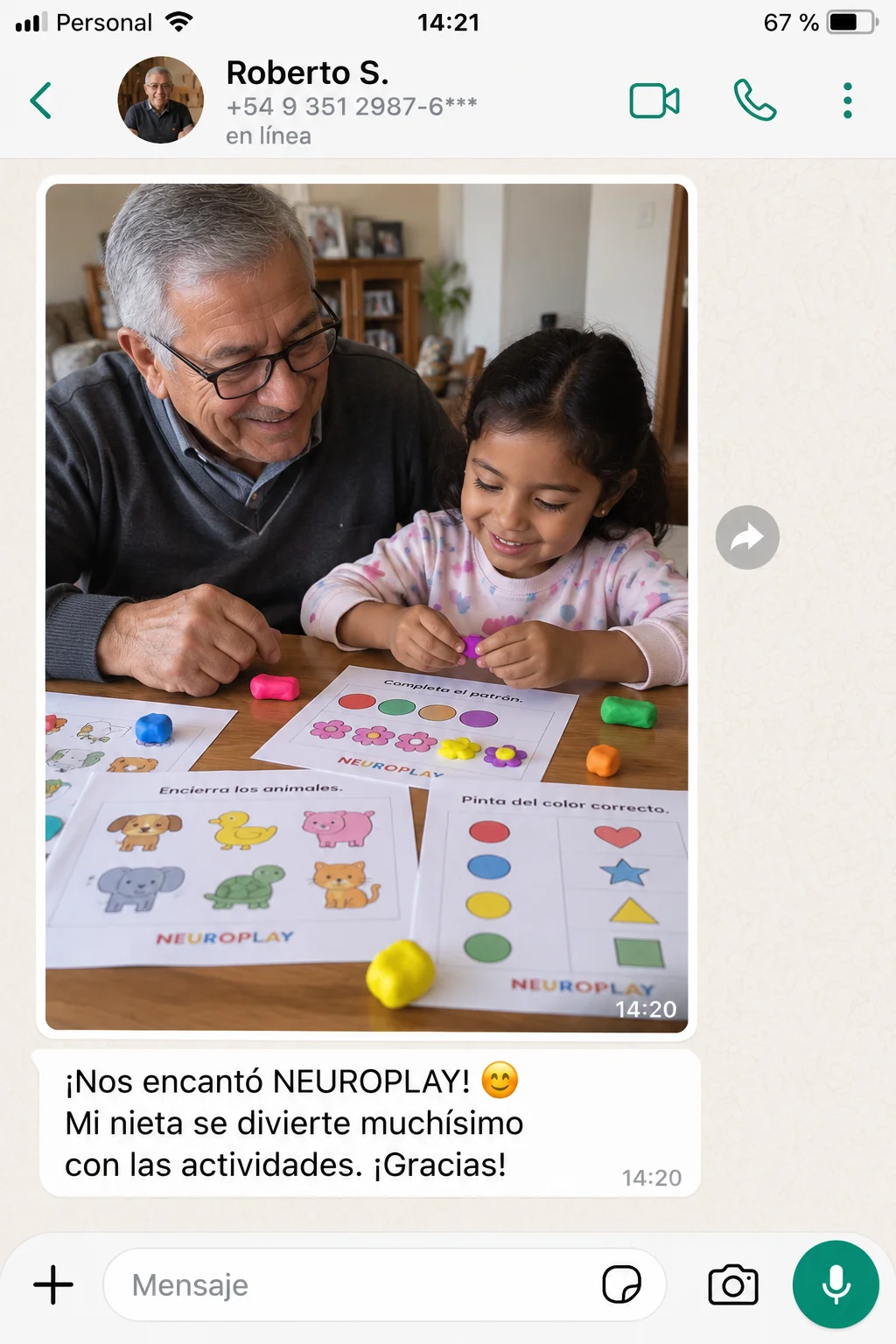 Testimonio 2 de una familia que usa NEUROPLAY