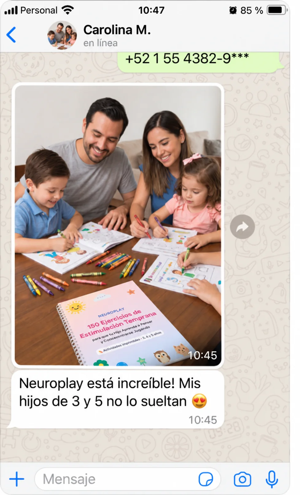 Testimonio 3 de una familia que usa NEUROPLAY