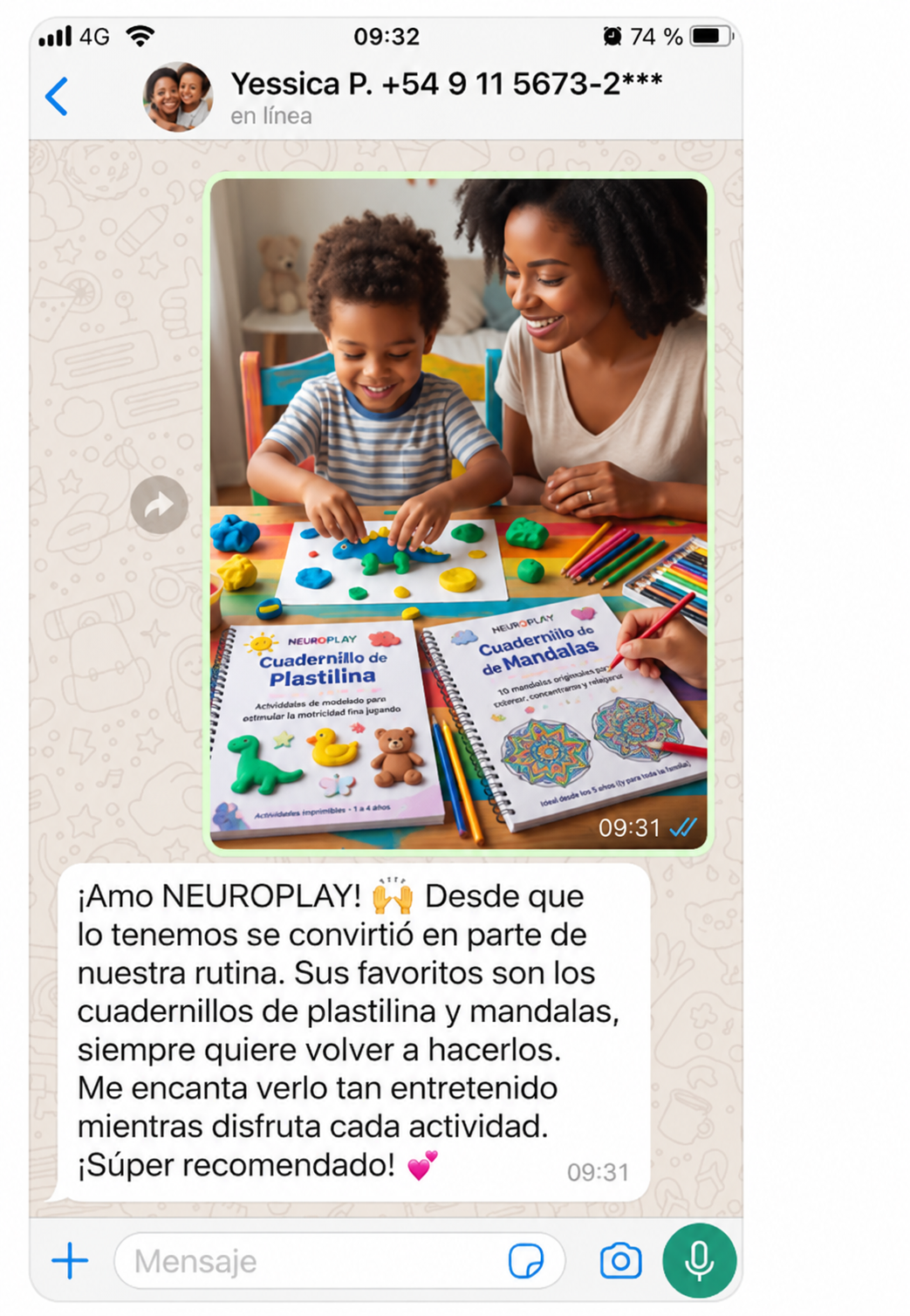 Testimonio 4 de una familia que usa NEUROPLAY